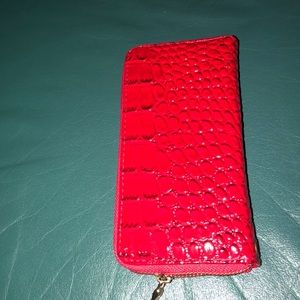 Red ladies wallet